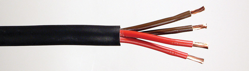 MCS-HD 4 CORE 4mm SPEAKER CABLE (per metre) 33-470
