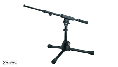 K&M 25950 EXTRA LOW LEVEL STAND Black