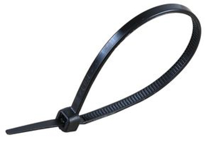 Black Cable Tie 300mm x 4.6mm (pack of 100)