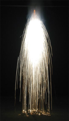 PP452 6 x 8 Silver Cascade