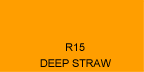 Rosco Supergel 15 Deep Straw Sheet (SURPLUS STOCK)