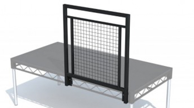 Steeldeck 2ft Wide Mesh Guardrail (excludes shipping)