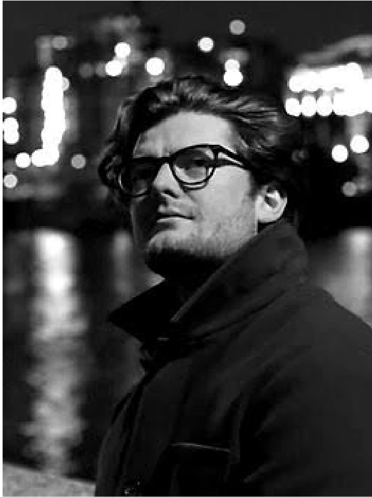 Portrait of lighting and video designer Tyler Forward