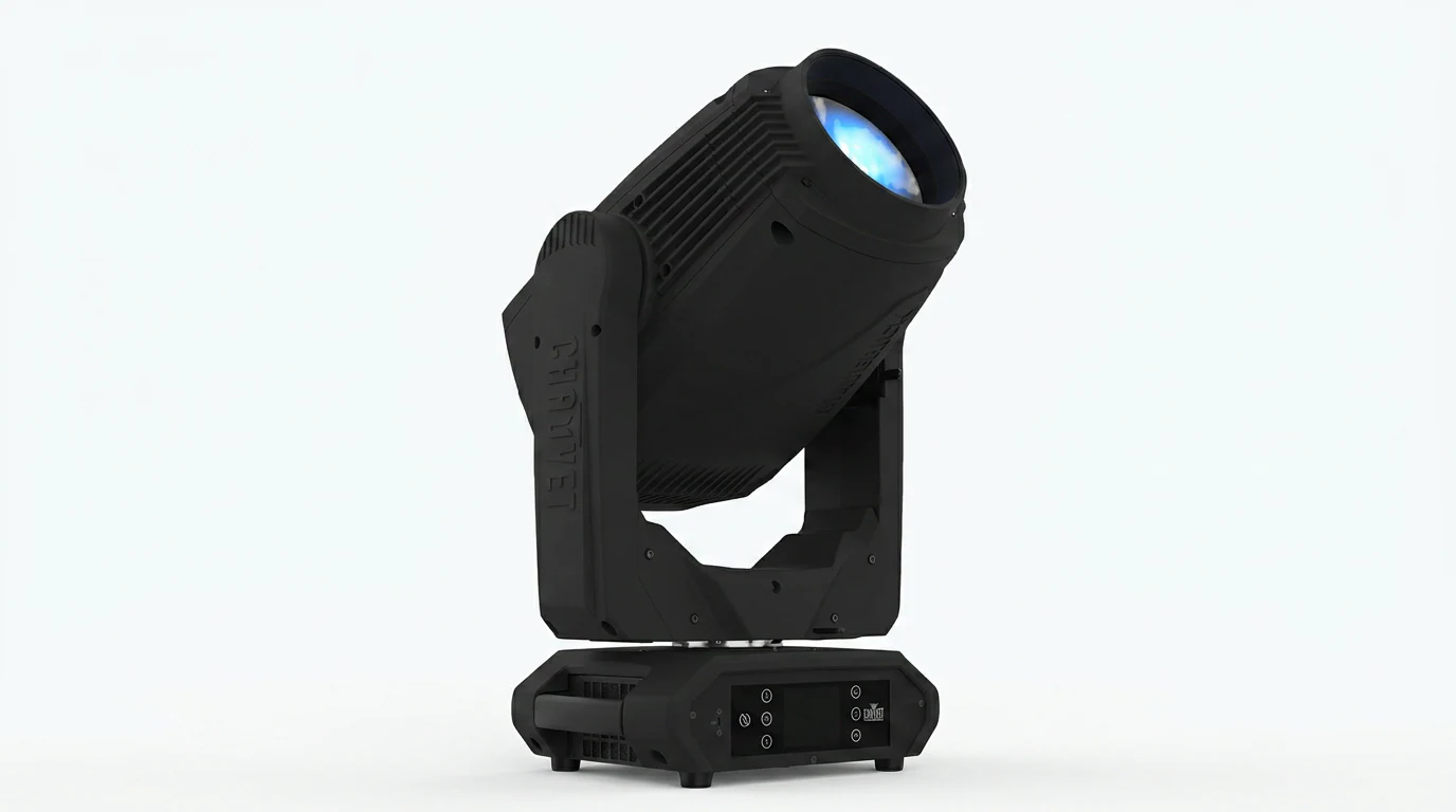 A moving-head lighting fixture