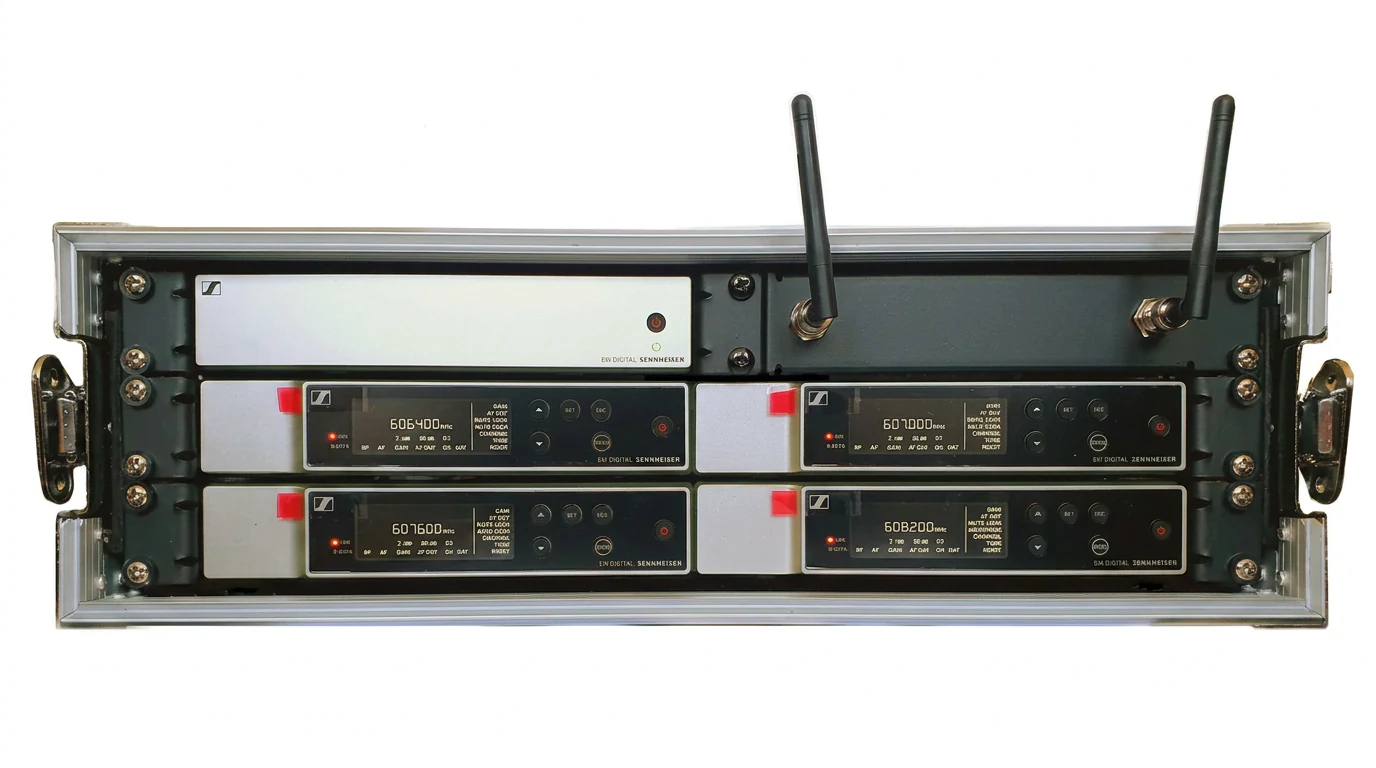 Sennheiser radio microphone receivers