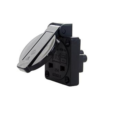 13 Amp Panel Mount Socket IP44 PCE (1020-0S) 