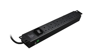 15-2431 ENCLOSURE SYSTEMS 7880566-T PDU, horizontal 6-way