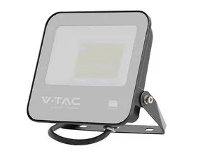 50W LED Floodlight, 6500K, 5740lm, Non-Dimmable, Black -