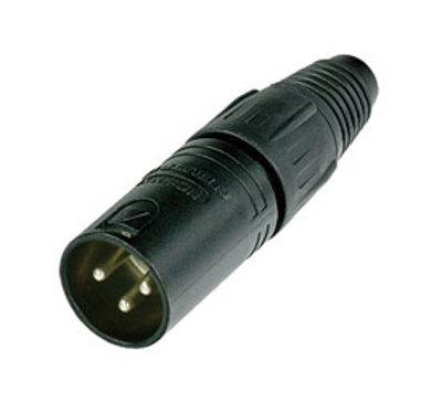 NEUTRIK XLR NC3MX-BAG Male cable black 41-324