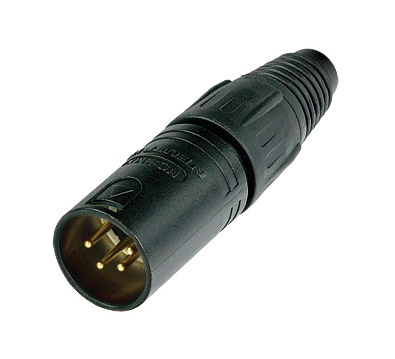 Neutrik NC4MX male 4-pin (Loc. 4EE)