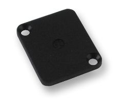 Neutrik DBA-BL Surface Mount Blanking Plate Black 2