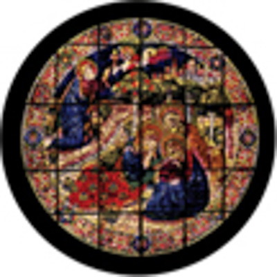 86676 Devotional Stained Glass (Multi Colour Glass)