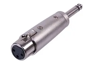 XLR F to 6.35mm Jack -  PSG01650