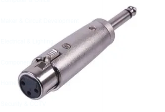 XLR Socket to 6.35mm Jack -  PSG01650
