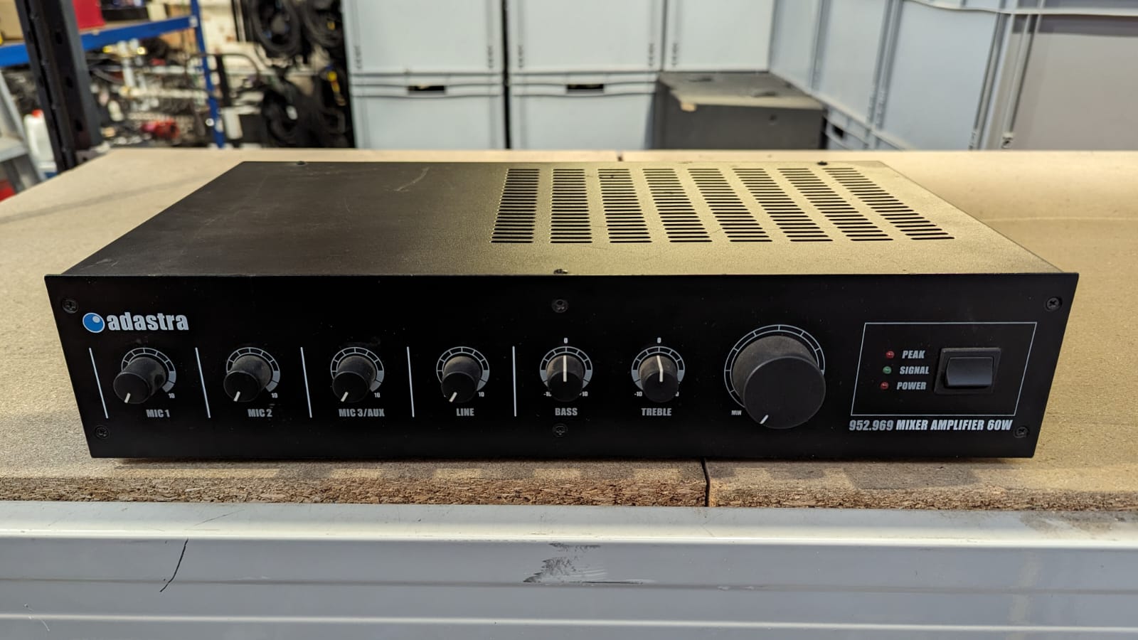 Ex-hire Adastra 952.969 Mixer Amplifier 60W