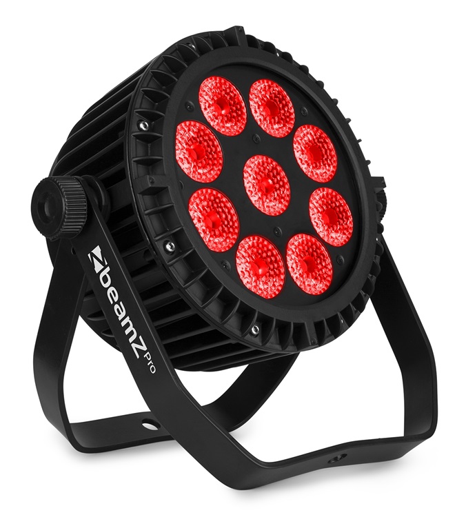 BeamZ Pro - WBP912IP Aluminium IP65 Battery LED PAR 6-IN-1 LEDS  (p/n 150.782)