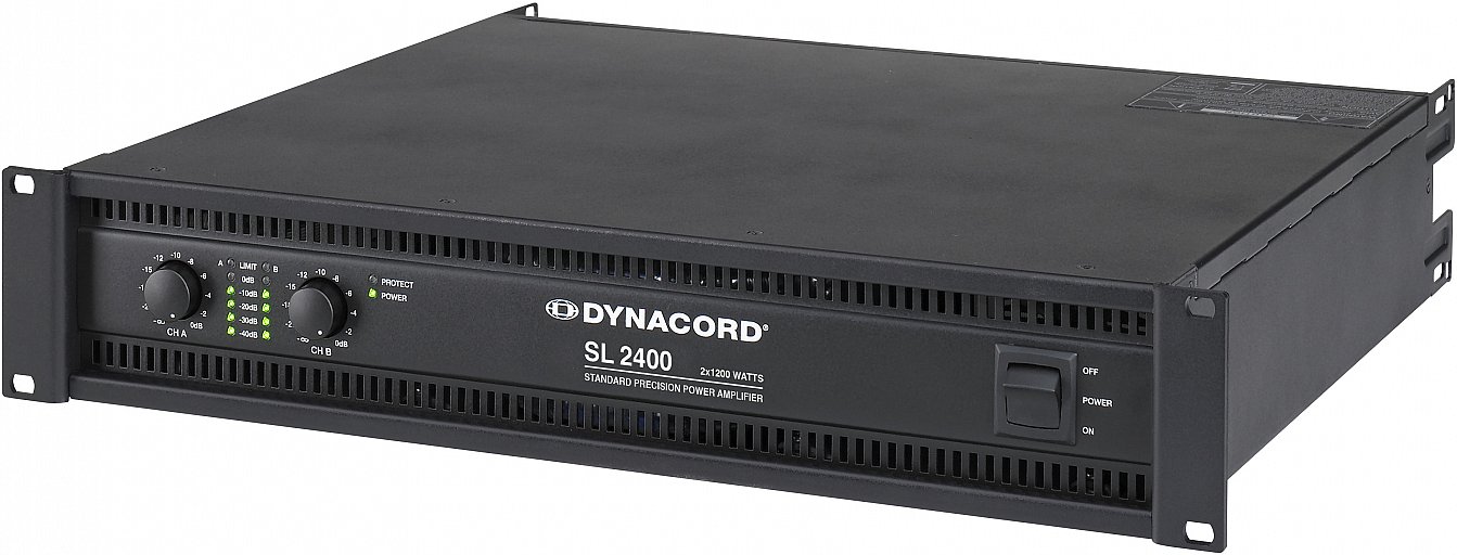 Dynacord SL2400/230V High Effiency Class-AB Amplifier F.01U.076.856 