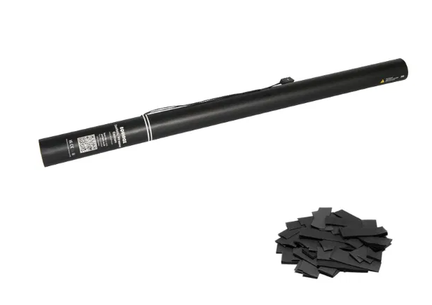 EQUINOX - 80cm Electric Confetti Cannons BLACK