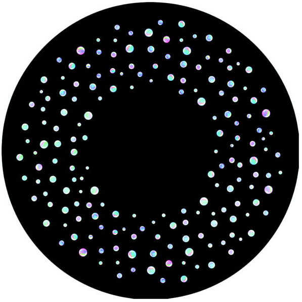 Optikinetics Abstract Wheel: Snow Crystals FG8109