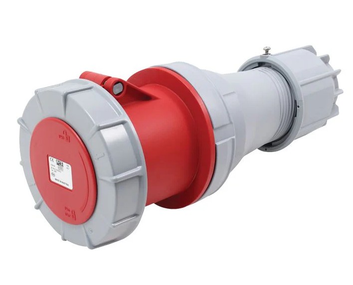 125 Amp TPNE Socket IP67 PCE (2455-6)   (Loc. 1AATOP)