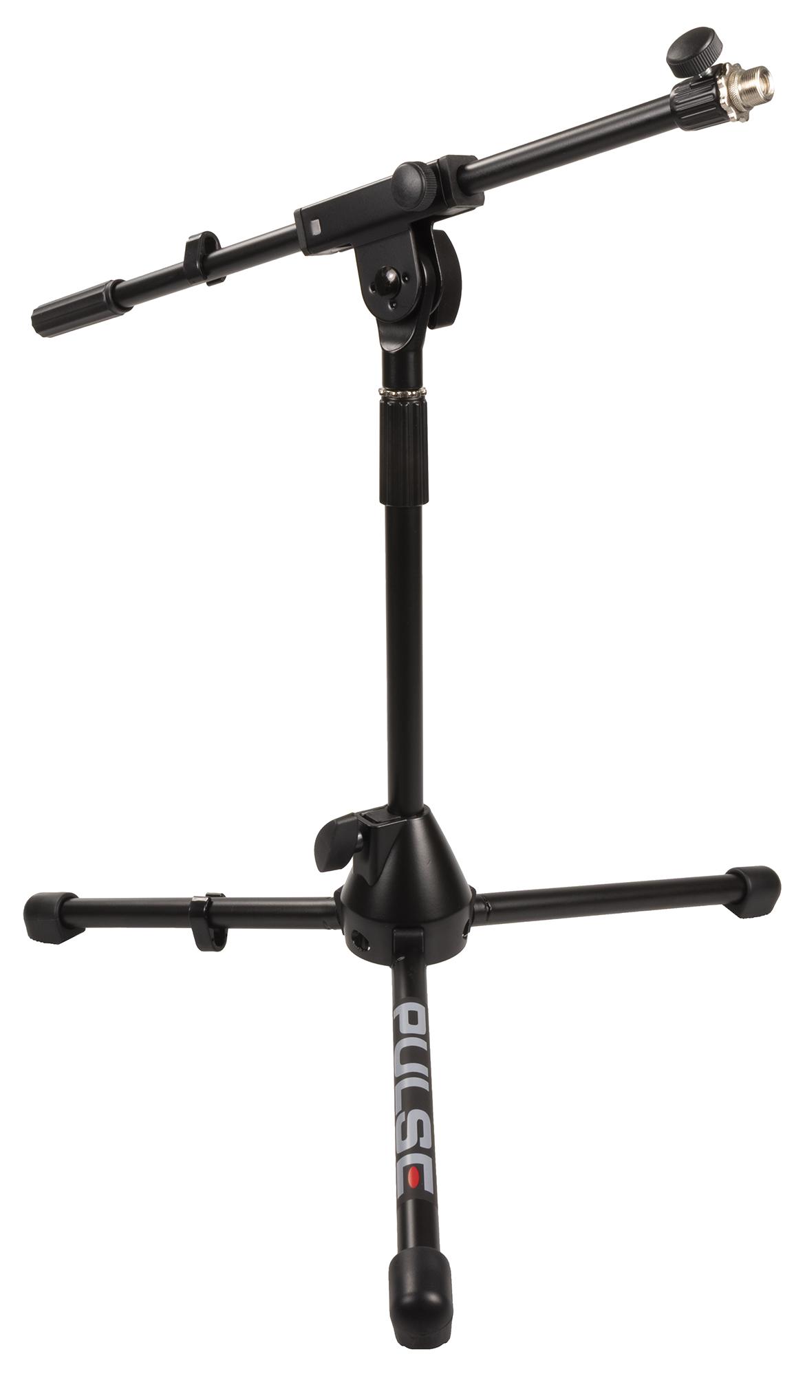 PULSE  Short Microphone Stand with Adjustable Boom -  PLS00041