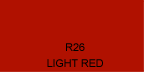 Supergel #26: Light Red 