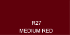 Supergel #27: Medium Red