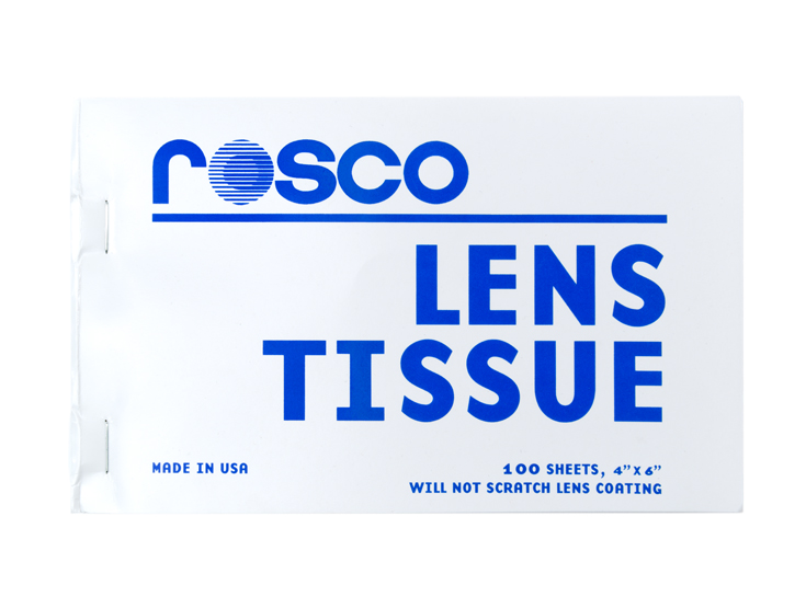Rosco Lens Tissue 10 x Packs of 100 Sheets 7446