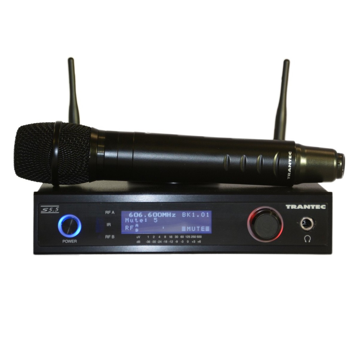 Trantec S5.5 Handheld System CH38 (dynamic mic) S5.5-HDA-EB-GG1QO