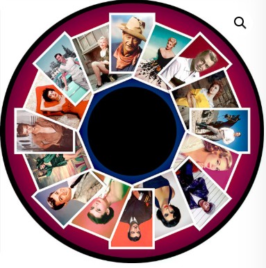 Optikinetics 1950s FILM STARS