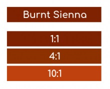 ROSCO Supersat Burnt Sienna - 1 Litre 59871