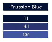 ROSCO Supersat Prussian Blue - 5 Litre 151059900170 