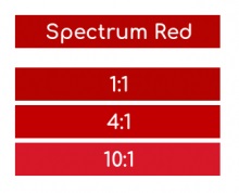 ROSCO Supersat Spectrum Red - 1 Litre 59771