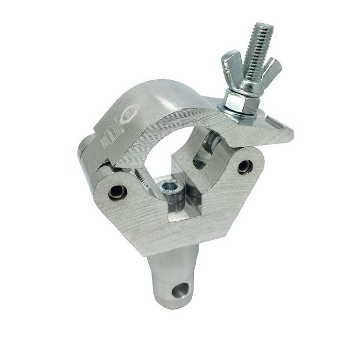 Doughty Clamp With Half Connector-Silver T45800