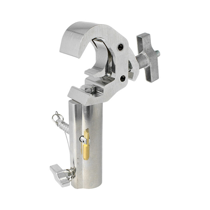 Doughty T58240 Quick Trigger TV Clamp Silver