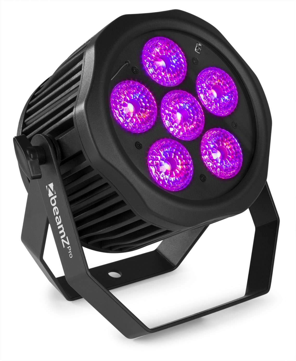 BeamZ Pro - WBP612IP Aluminium-  Battery LED PAR 6-IN-1 LEDS 6-Way kit