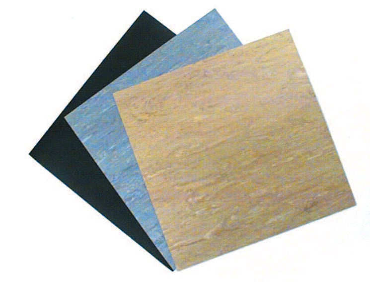 20m Offcut - Rosco Black Marble Arabesque Floor (2m Wide) (discontinued) (excludes delivery)