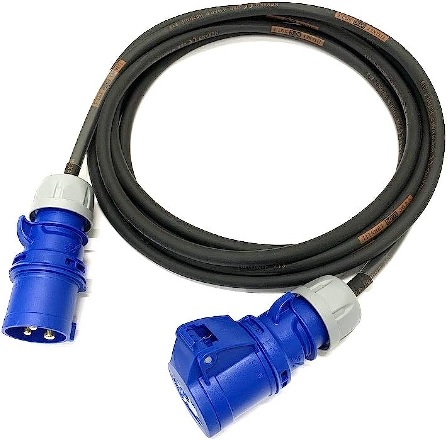 16A PCE Blue Extension Cable (2.5mm)