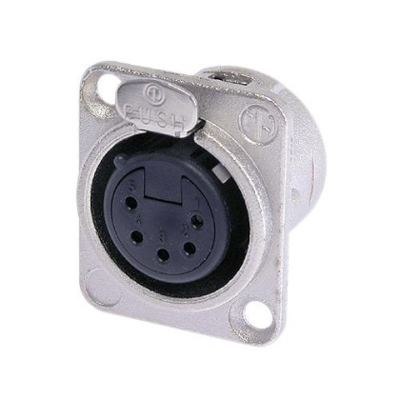 Neutrik NC5FD-L-1 Female Panel Mount 5P 40-597