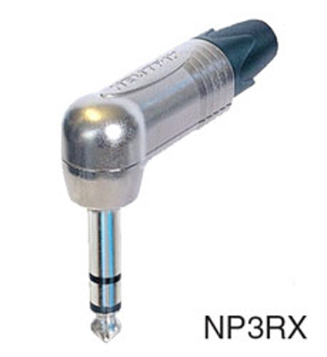 NEUTRIK NP3RX RIGHT-ANGLED JACK PLUG STEREO