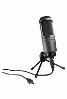 Audio Technica AT2020USBX Cardioid Condenser Microphone 