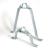 Doughty T33310 Pipe To Wall Bracket 100mm Stand Off - view 1
