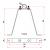 Doughty T33300 Pipe To Wall Bracket 300mm Stand Off - view 2