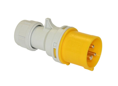 16A 110V 4-Pin Plug IP44 (PCE 014-4)