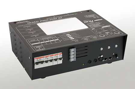 Anytronics PD191FX - Quad Pro-Dim 10 + DMX + Crossfade Generator (4 x 10A)  
