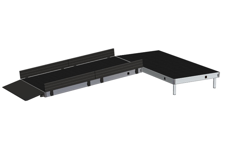 RAT 146Q0600 Ramp (600mm stage height) (excludes shipping)