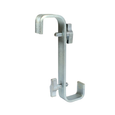 Doughty T19700 Double Ended 180 Degree Hook Clamp ZINC