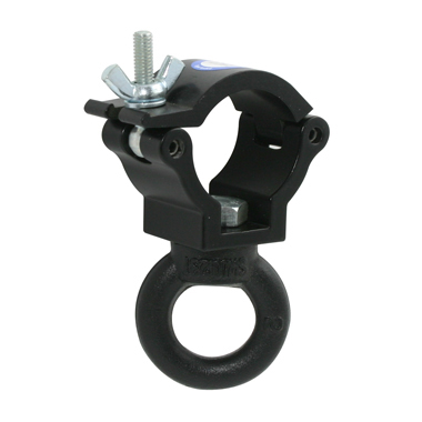 Doughty T5899001 Atom Hanging Clamp with Ring 38mm Black